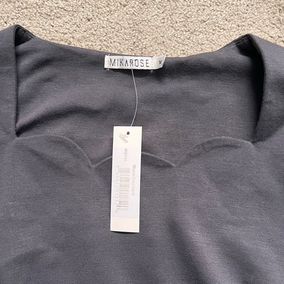 Mikarose grey dress size medium new with tags - Picture 3 of 5